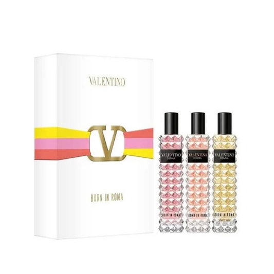Valentino Donna Born in Roma - Set de Regalo para viaje 3 x 15 ML