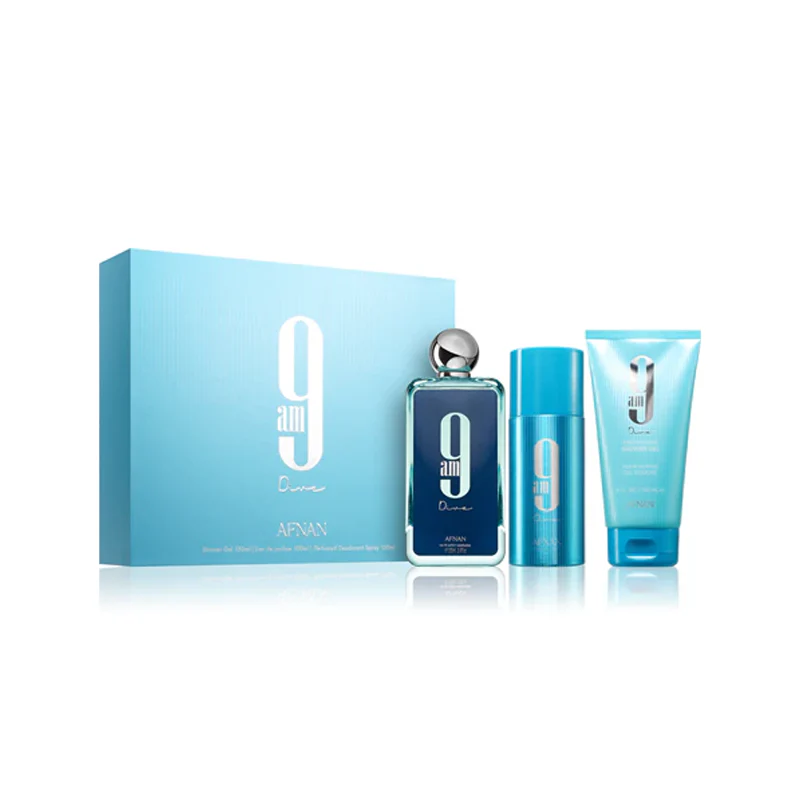Afnan 9 AM Dive - Set de Regalo