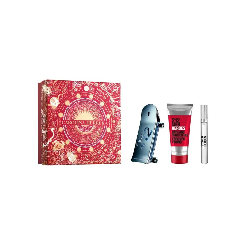 Carolina Herrera 212 Heroes For Men - Set de Regalo